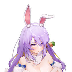 This is a pixiv picture whose title is Moona 全人類兎化計画.