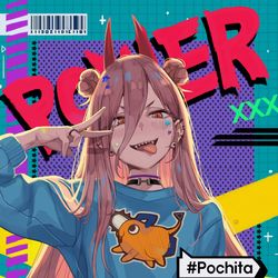 This is a pixiv picture whose title is power.