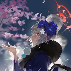 This is a pixiv picture whose title is EAT OR DIE👘.