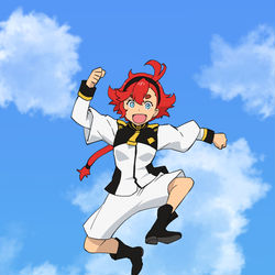 This is a pixiv picture whose title is スタンダップ.