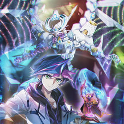 This is a pixiv picture whose title is 未来を導くサーキット.