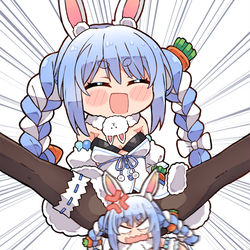 This is a pixiv picture whose title is Peko?!.