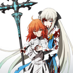 This is a pixiv picture whose title is 最果てより.