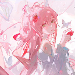 This is a pixiv picture whose title is 梦幻.