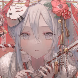 This is a pixiv picture whose title is プロセカ｜25時、ナイトコードで。(ニーゴ)｜お正月イラスト.