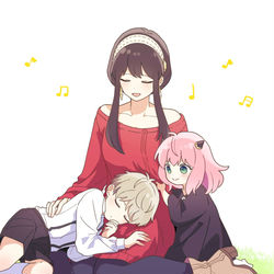 This is a pixiv picture whose title is フォージャー家の皆さん4.