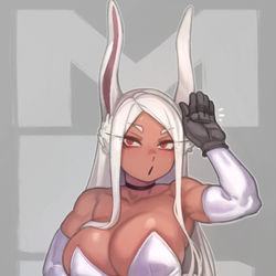 This is a pixiv picture whose title is Mirko.