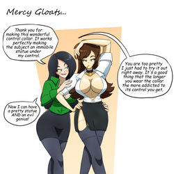 This is a pixiv picture whose title is Mercy's New Helper.