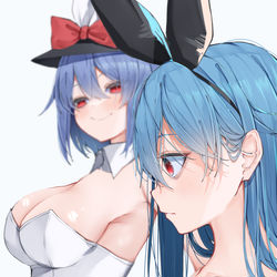 This is a pixiv picture whose title is 🐰.