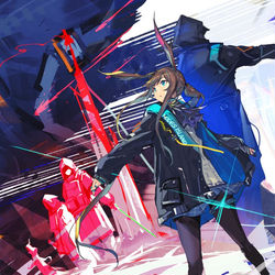 This is a pixiv picture whose title is アークナイツ黎明前奏.