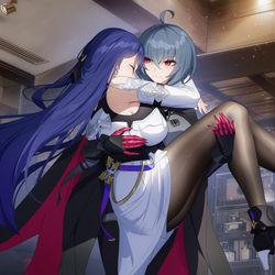 This is a pixiv picture whose title is 芽衣渡鸦.