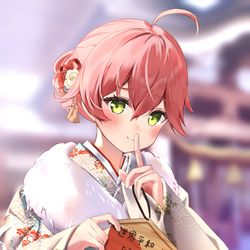 This is a pixiv picture whose title is あけましておめでとうございます🌸.