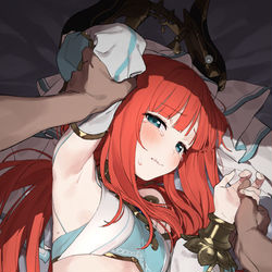 This is a pixiv picture whose title is ニロ腋.