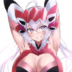 This is a pixiv picture whose title is 雪音クリス.