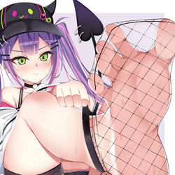 This is a pixiv picture whose title is 天使な悪魔の足の裏で・・・♡.
