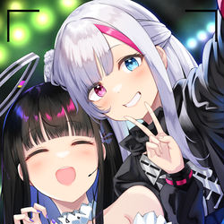 This is a pixiv picture whose title is 七×クロ.