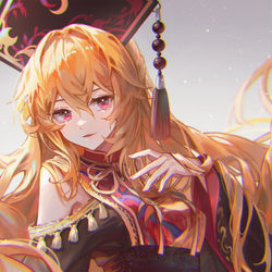 This is a pixiv picture whose title is 口惜しや.