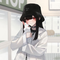 This is a pixiv picture whose title is 似てる子みつけた.