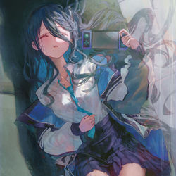 This is a pixiv picture whose title is Alice.