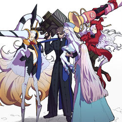 This is a pixiv picture whose title is ここ数日の絆上げ編成.