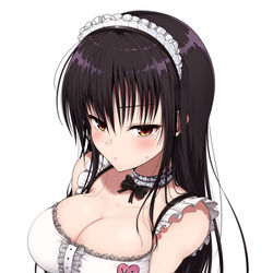 This is a pixiv picture whose title is メイドの古手川.