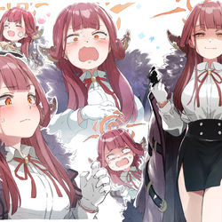 This is a pixiv picture whose title is 便利屋68のアル社長がぽんこつで可愛かったので.