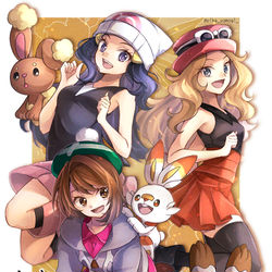 This is a pixiv picture whose title is 兎年.