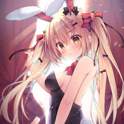 This is a pixiv picture whose title is 🐰.