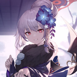 This is a pixiv picture whose title is 黒舘ハルナ.
