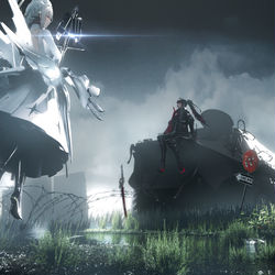 This is a pixiv picture whose title is 战双新春会曲绘图2.
