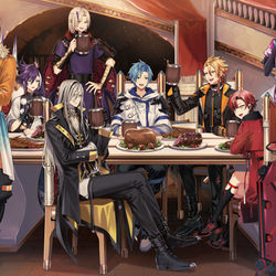 This is a pixiv picture whose title is ホロスターズEnglish『TEMPUS』.