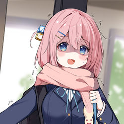 This is a pixiv picture whose title is Bocchi x Yui.