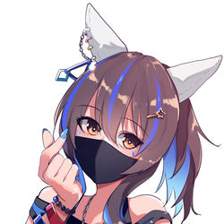 This is a pixiv picture whose title is マスクヘリオス.