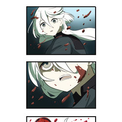 This is a pixiv picture whose title is 水星の魔女 12話.