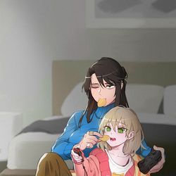 This is a pixiv picture whose title is あけおめ2023.
