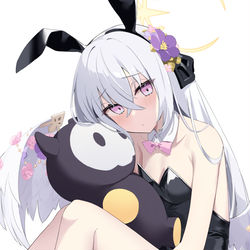 This is a pixiv picture whose title is バニーアズサ.