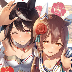 This is a pixiv picture whose title is キタサト.