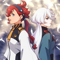 This is a pixiv picture whose title is 水星ログ①.