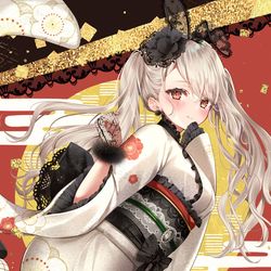 This is a pixiv picture whose title is Happy new year🐰.