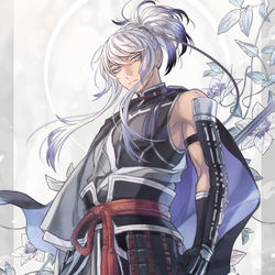 This is a pixiv picture whose title is 人間無骨.