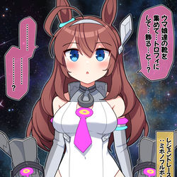This is a pixiv picture whose title is レジェンドレースの後：ミホノブルボン.