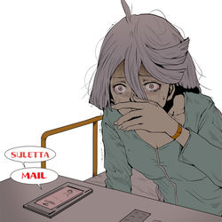 This is a pixiv picture whose title is 婿からのメールが怖い.