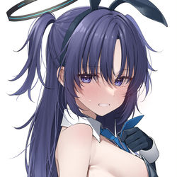 This is a pixiv picture whose title is ブルアカバニー.