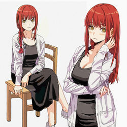 This is a pixiv picture whose title is Makima.