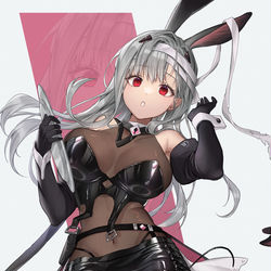 This is a pixiv picture whose title is NIKKE_Modernia.