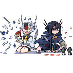 This is a pixiv picture whose title is 水星少女化らくがきまとめ.