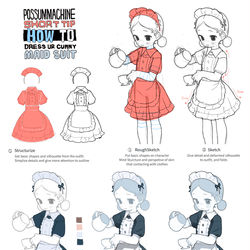 This is a pixiv picture whose title is How to maid suit.