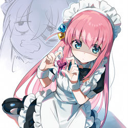This is a pixiv picture whose title is ぼっちちゃん.