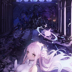 This is a pixiv picture whose title is 聖園ミカ.
