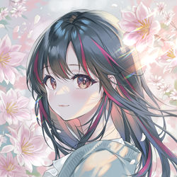 This is a pixiv picture whose title is 残り香.